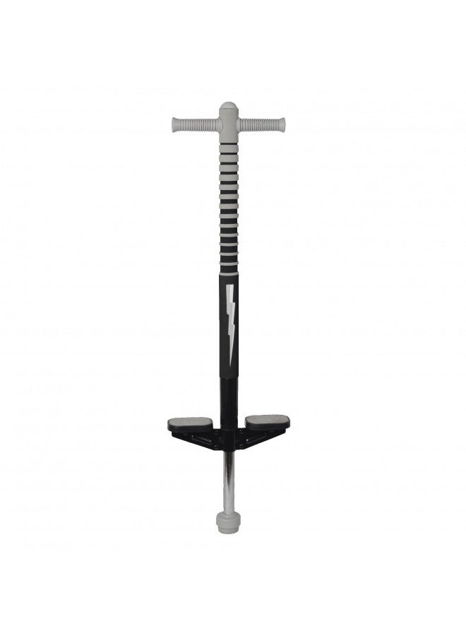Flybar Flybar Maverick 2.0 Foam Pogo Stick for Kids Ages 5 and Up, 40 to 80 Pounds, Outdoor Kids Toys, Pogo Stick for Boys and Girls, Rubber Grip, by The Original Pogo Stick Company (Black Lightning), Large - Image 1