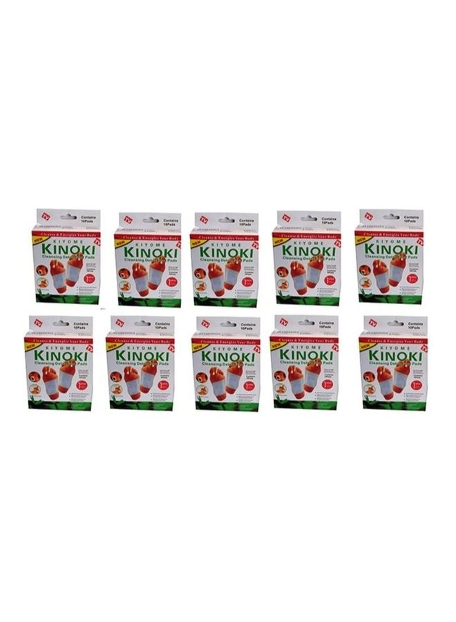 Kinoki 10 Box Cleansing Detox Foot Pads - Image 3