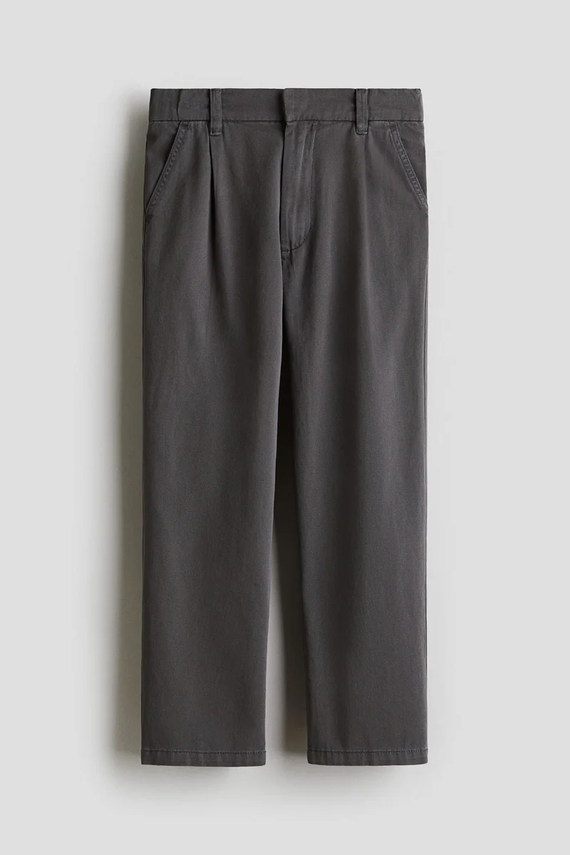 اتش اند ام بنطلون تشينو من قطن تويل