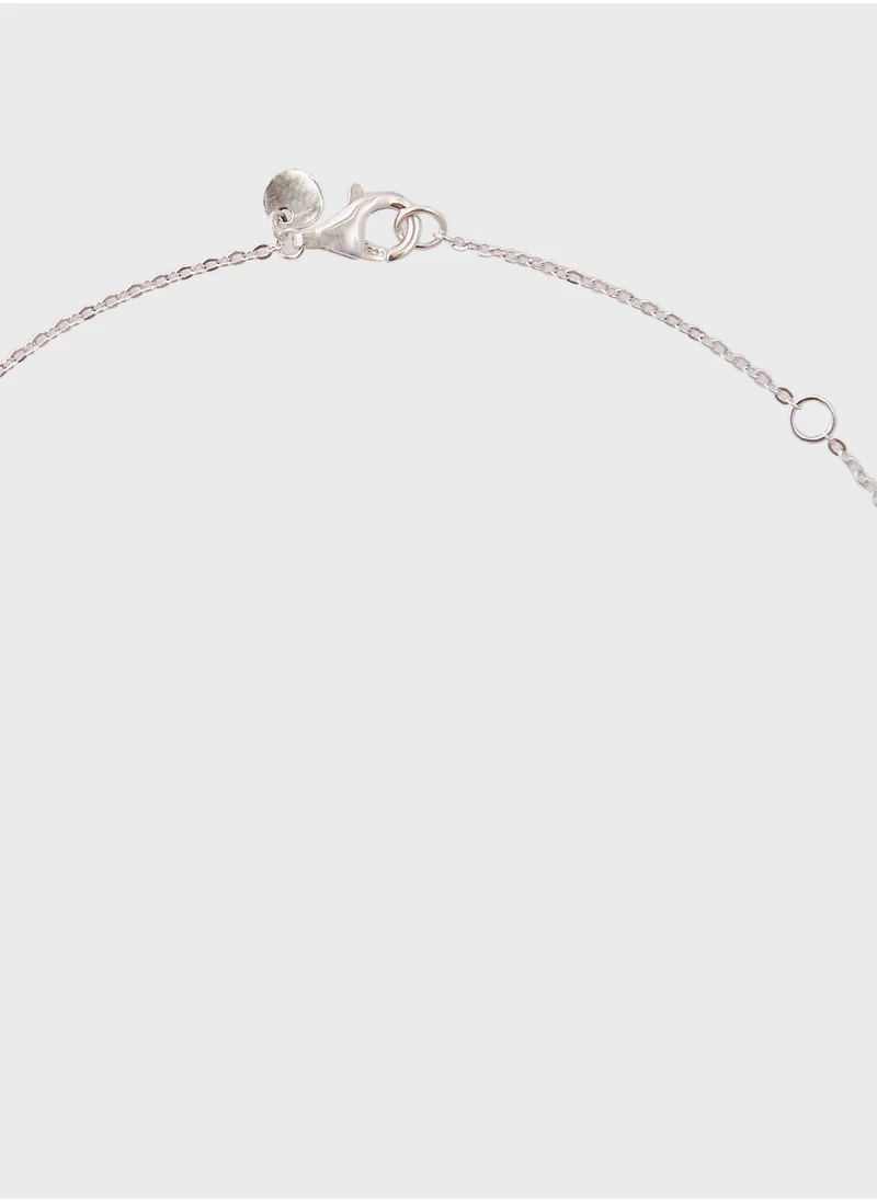 باندورا Sterling Silver Collier Necklaces