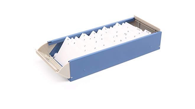 oddpod ™ KW-Trio Imported Business Card Organiser with Alphabetical Sorting for Office Upto 800 Cards Capacity - Image 4