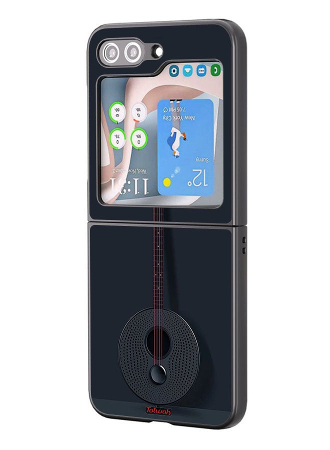 Tolwak غطاء حماية لجهاز سامسونج جالكسي زد فليب 5 على شكل قيثارة - Image 1