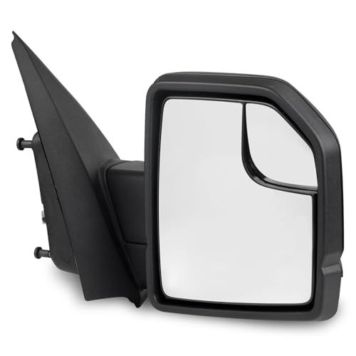 Donpida Right Passenger Side Door Mirror Assembly Compatible with Ford F150 2015-2020 Power Adjustable Replaces ‎FL3Z17682AK (3 Pins) - Image 1