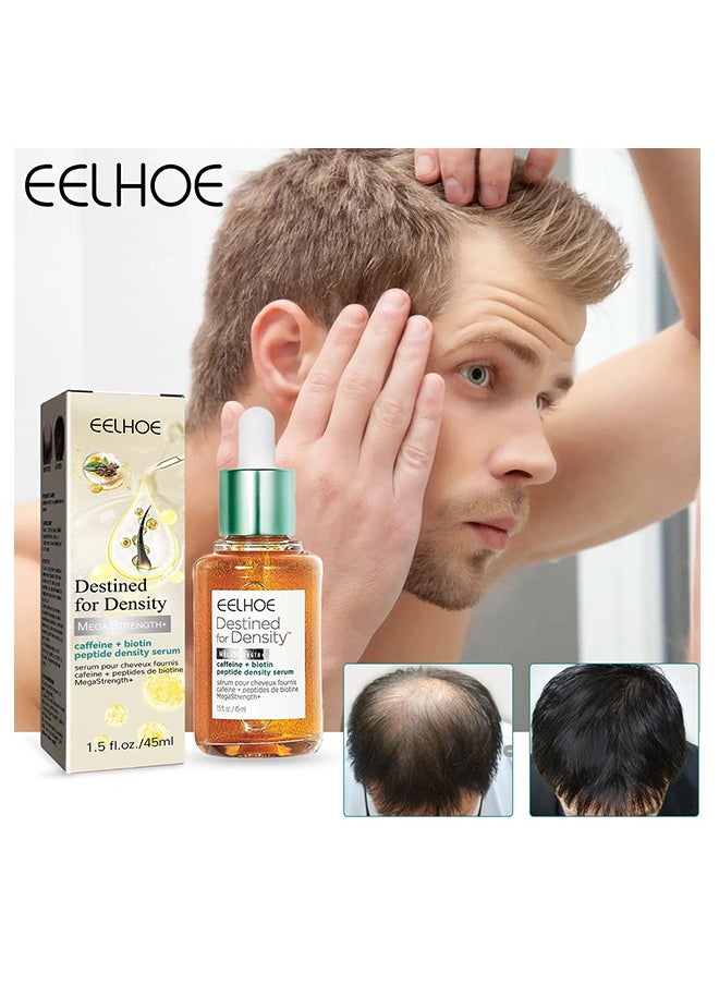 EELHOE - Destined For Density - Hair Growth Serum, Biotin Hair Regrowth Oil Prevent Hair Loss And Helps Hair Thicker, Stronger, Longer Hair Treatment Men And Women 45ML - Image 1