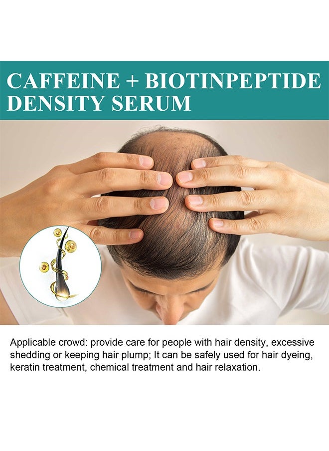 EELHOE - Destined For Density - Hair Growth Serum, Biotin Hair Regrowth Oil Prevent Hair Loss And Helps Hair Thicker, Stronger, Longer Hair Treatment Men And Women 45ML - Image 1