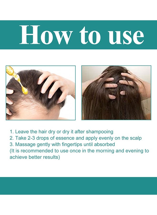 EELHOE - Destined For Density - Hair Growth Serum, Biotin Hair Regrowth Oil Prevent Hair Loss And Helps Hair Thicker, Stronger, Longer Hair Treatment Men And Women 45ML - Image 1