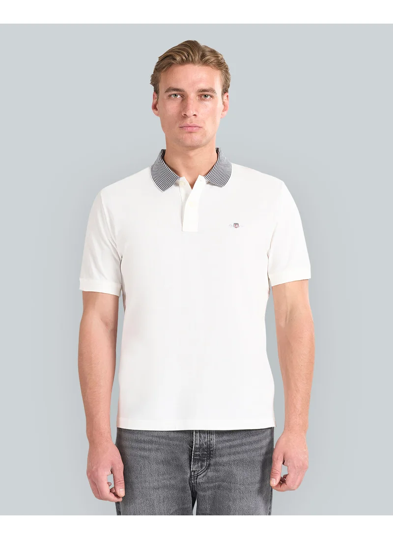 غانت Gant Polo With Tipping Detail For Men