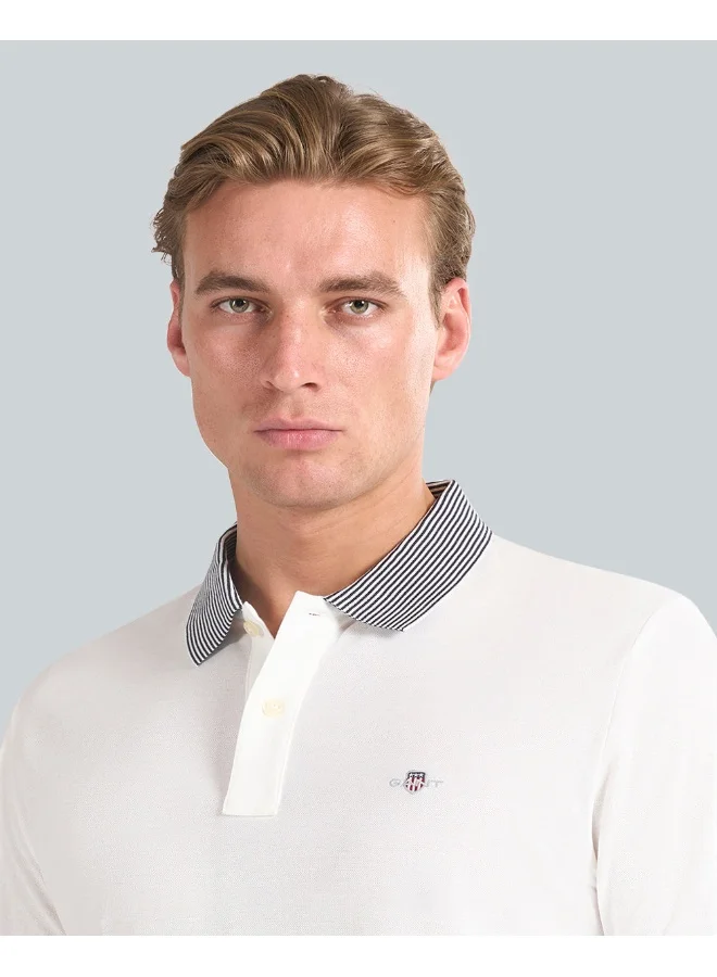 GANT Gant Polo With Tipping Detail For Men
