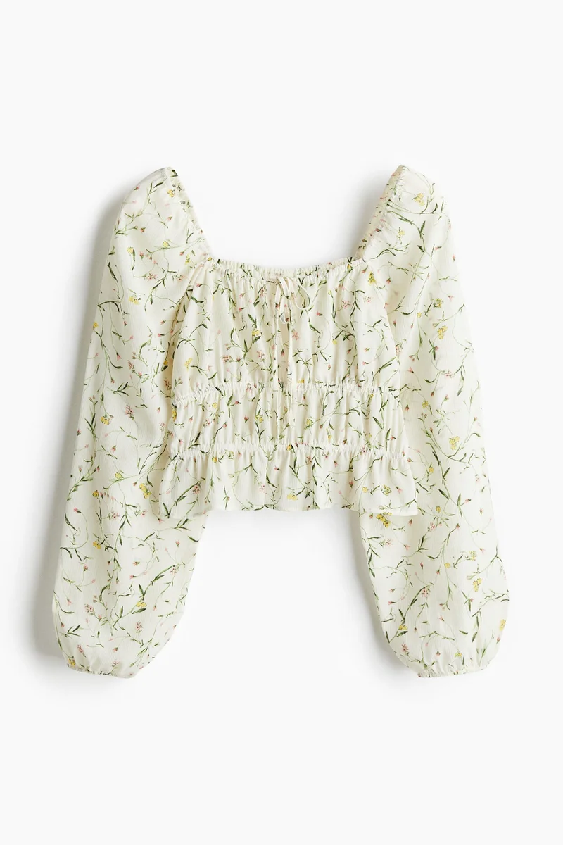 H&M Crinkled blouse