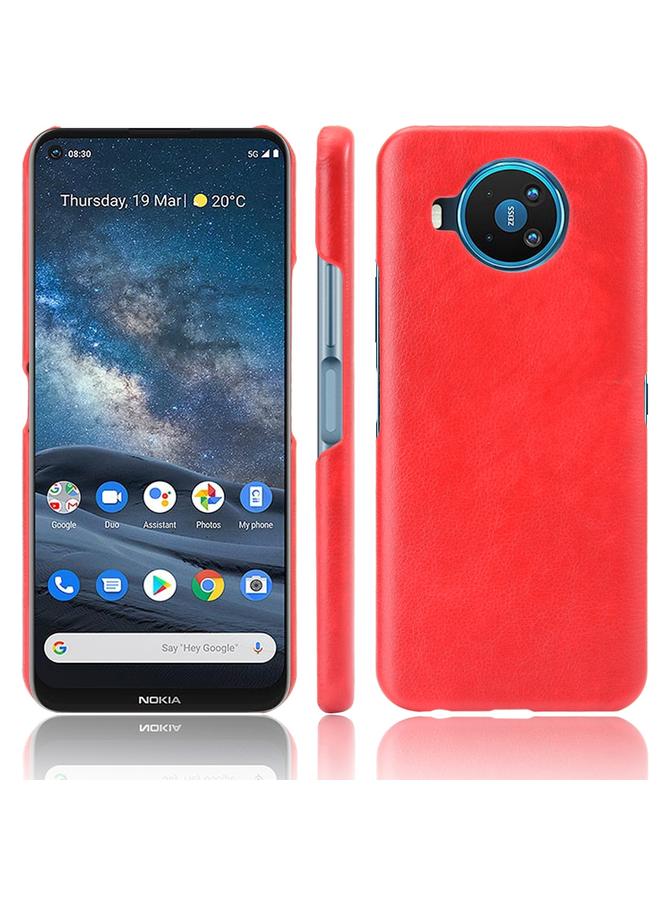 erorex Case For Nokia 8.3 Shockproof Litchi Texture PC + PU Case - Image 1