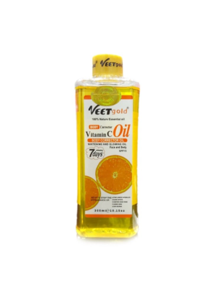 Veet gold - Vitamin C Body Imperfection Oil 1000 ml - Image 1