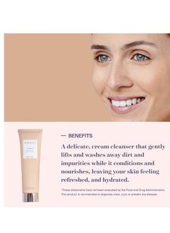 monat MONAT Be Gentle Creamy Cleanser -Gentle Facial Cleanser Cleanses Impurities w/out Stripping the Skin. Creamy Face Wash Gentle Cleanser. Face Moisturizer Hydrating Cleanser -Net Wt. 120 ml / 4.0 fl. Oz  - Image 2