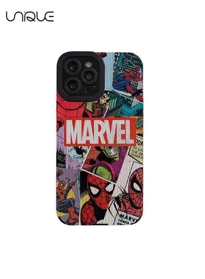 Unique Compatible with iPhone 16 Pro Phone Case, Spider-Man Phone Case, Marvel Movie Phone Case - Tuya Phone Case - Stylish and Handsome Phone Case - TPU Drop Protection
