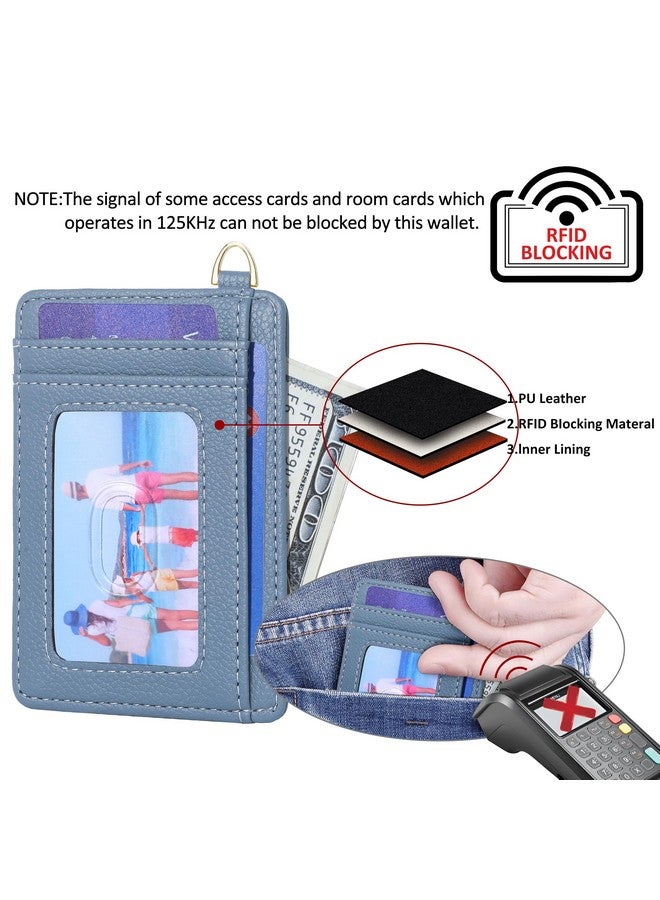 GEEAD Slim Minimalist Front Pocket Rfid Blocking Card Holder Wallets For Men & Women - Image 4