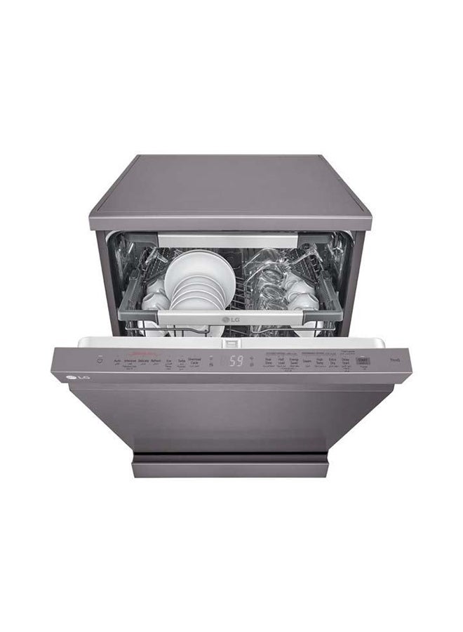 LG Dishwasher 14 Place Setting 10 Programs Dual Zone Wash 9.9 L DFC335HD Black - Image 4