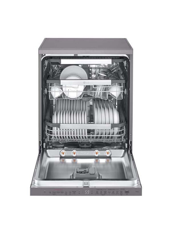 LG Dishwasher 14 Place Setting 10 Programs Dual Zone Wash 9.9 L DFC335HD Black - Image 3