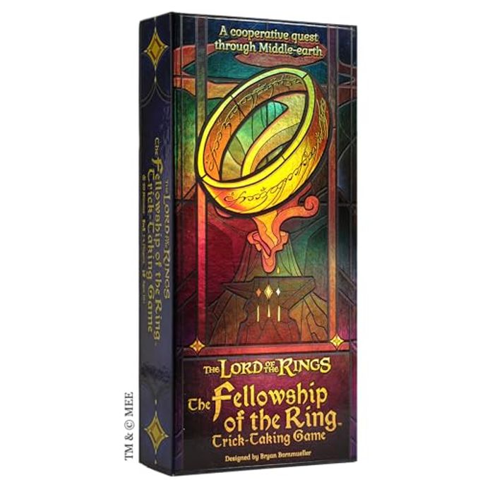 Asmodee The Lord of The Rings The Fellowship of The Ring Trick-Taking Game A Cooperative Card Adventure! Strategy Game for Kids & Adults, Ages 10+, 1-4 Players, 20 Minute Playtime - Image 1