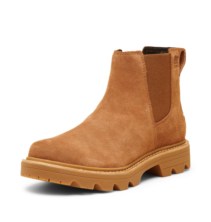 Sorel Women's Revel RD Chelsea Waterproof Boot, Velvet Tan/Gum 2, 11 - Image 1