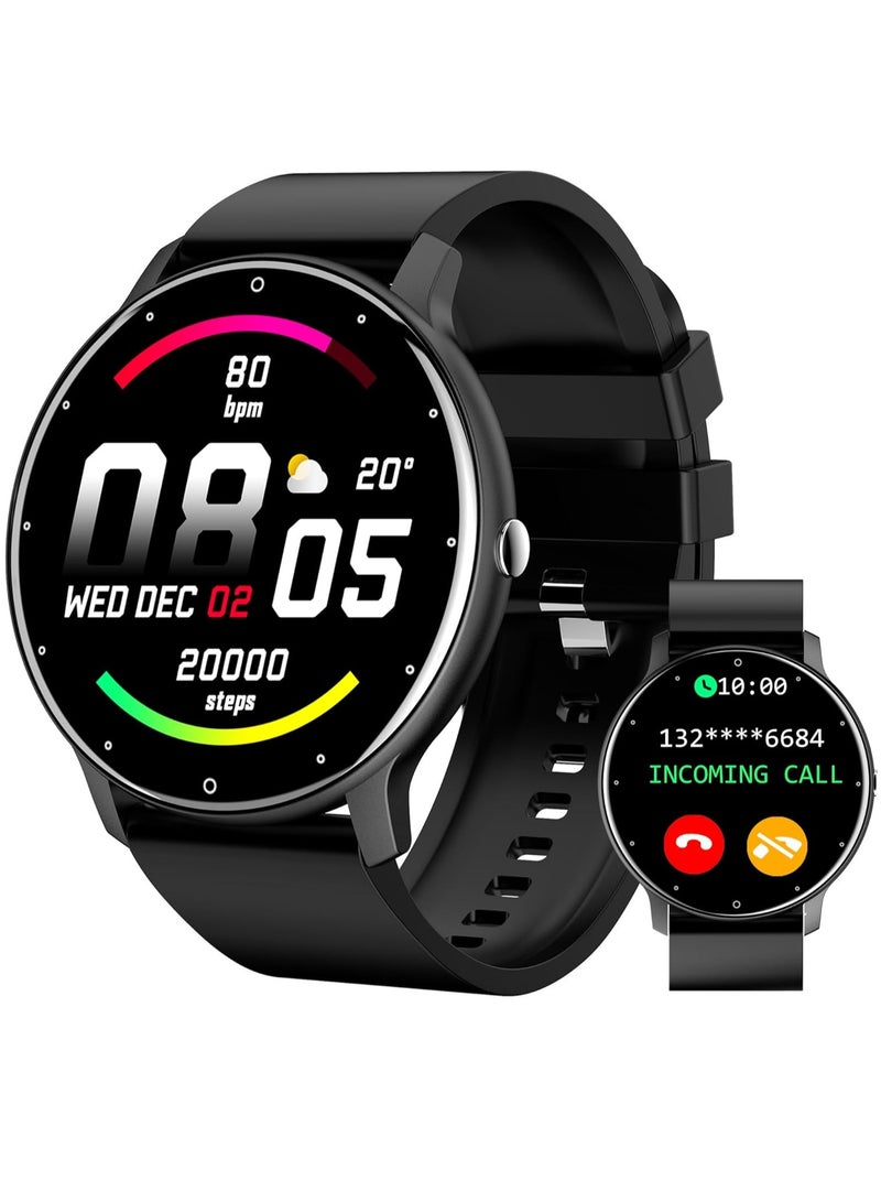 ZL02D Smart Watch, 1.28 Inch Touch Screen Fitness Tracker with Message Reminder, Blood Oxygen, Heart Rate Monitor, Sleep Analysis, Sports Modes for Android iOS - Image 4