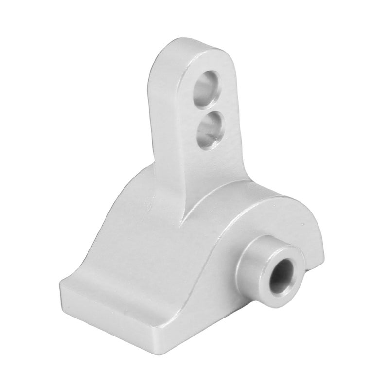 RC Rear Axle Link Riser Fit for SCX10 III AR45P LCG 1/10 RC Car Axle Alloy Metal Rear Anti Squat Mount Silver - Image 2