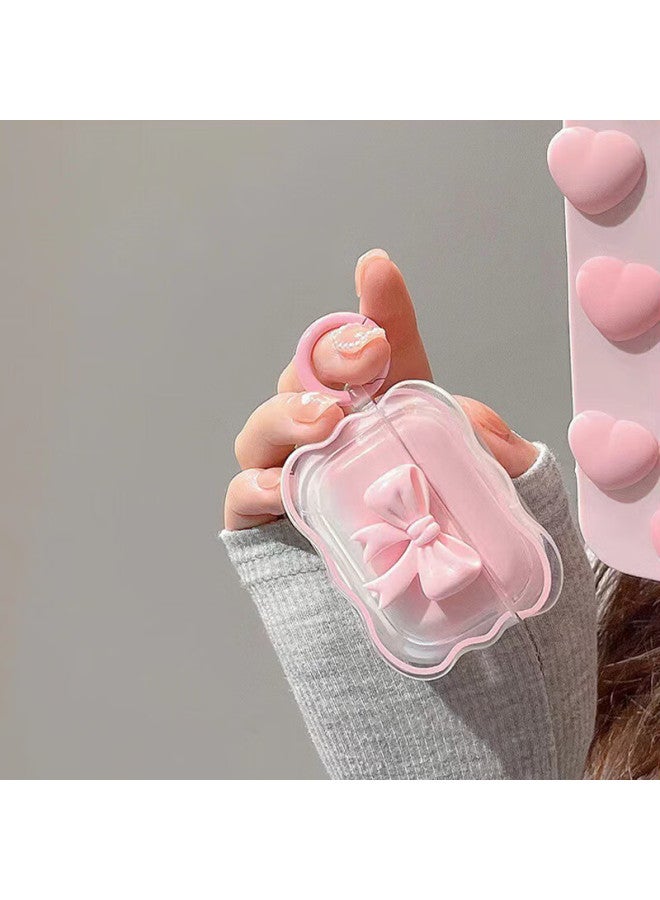 Beiyipin 3d Bow Case Compatible With Airpods 1/2 Generation Protective Cover For Apple Earphones, Airpods 2 Wireless - Image 1
