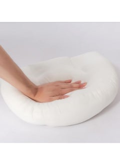 GGEROU Pregnancy Pillow for Women, Soft Pregnancy Pillow, Back, Hip, Leg Support, Maternity Pillow with Removable and Adjustable Pillow Cover, Grey  - Image 5