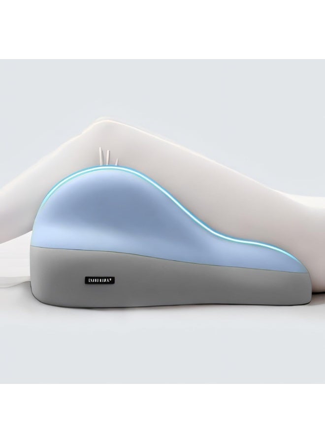 Bukela Wedge Pillow for Back Hip Pregnancy Support Ergonomic Cushion for Sitting Lying or Sleeping Low-Profile Design (Blue) - Image 2