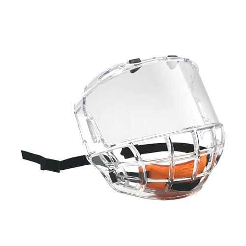 VPRO Ice Hockey Helmet Face Mask Cage Clear Visor - Image 1