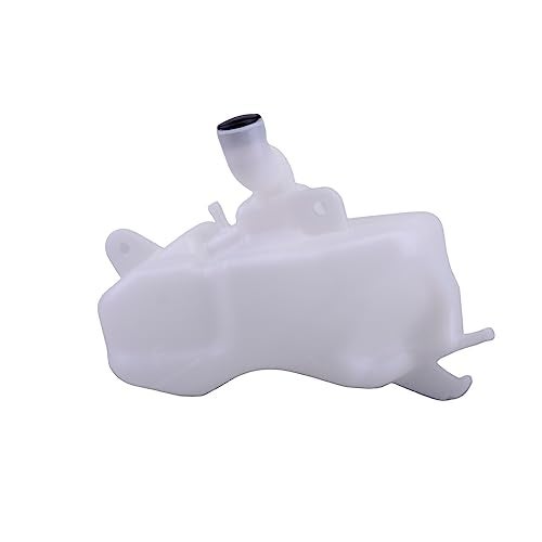 Luckmart Motorcycle Radiator Water Coolant Reservoir Overflow Tank Replacement Compatible for Kawasaki NINJA 400 2018-2022 White - Image 3