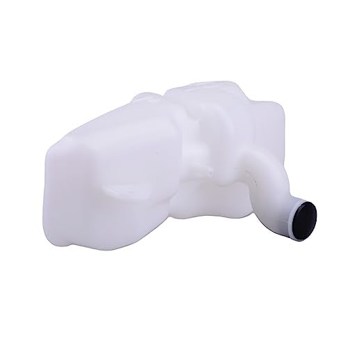 Luckmart Motorcycle Radiator Water Coolant Reservoir Overflow Tank Replacement Compatible for Kawasaki NINJA 400 2018-2022 White - Image 4