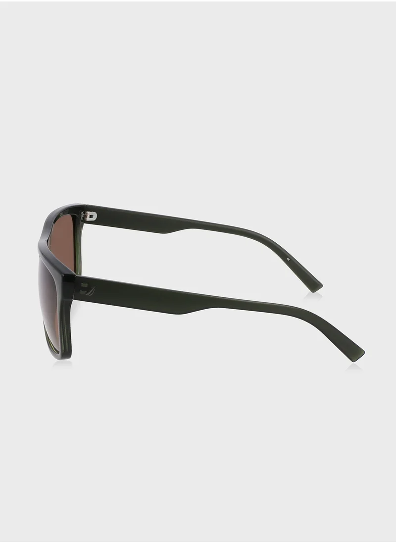 NAUTICA Solid Square Sunglasses N902Sp