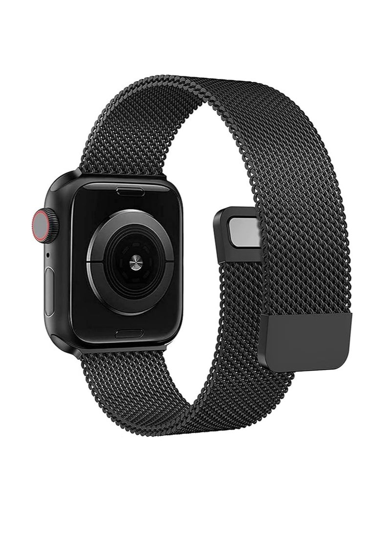Generic - Replacement Band Compatible with Apple Watch Band 42mm 44mm 45mm 49mm, Classic Stainless Steel Metal Strap Compatible with iWatch Series 8 7 6 5 4 3 2 - Image 1