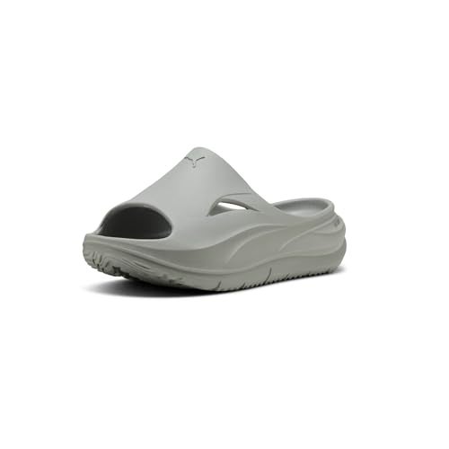 PUMA Men's Softride ZeroG Slide Sandals, Smokey Gray, 10 - Image 1