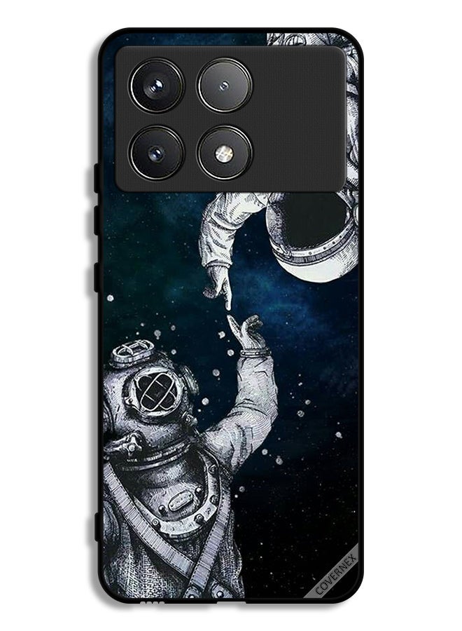 Covernex Xiaomi Redmi K70 Pro Protective Case Cover Astronaut And Diver - Image 1