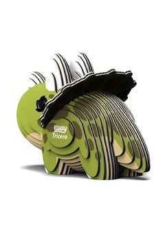 EUGY Eugy Triceratops Dinosaur 3D Puzzle, 25 Piece Eco-Friendly Educational Toy Puzzles for Boys, Girls & Kids Ages 6+  - Image 4