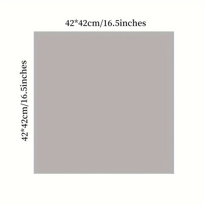 12 Pack Cotton Soft Raw Edged Solid Color Square Gauze Napkins With Tassels Linen For Dinner Birthdays Western Restaurants Glass Wiping Party Decorations Tea Towels Food Photography Backgrounds And Hotel Flower Arrangements 42 X 42 Cm 16 5 X 16 5 Inch - Image 3
