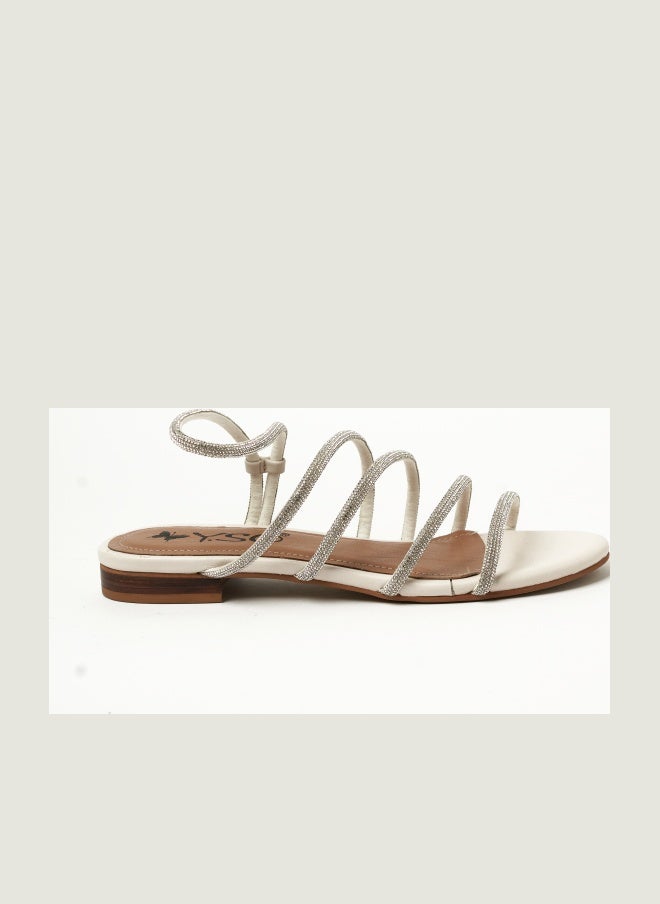 Y.so Women's Flat Slip-On Sandals – Comfortable & Stylish Everyday Footwear - Image 1