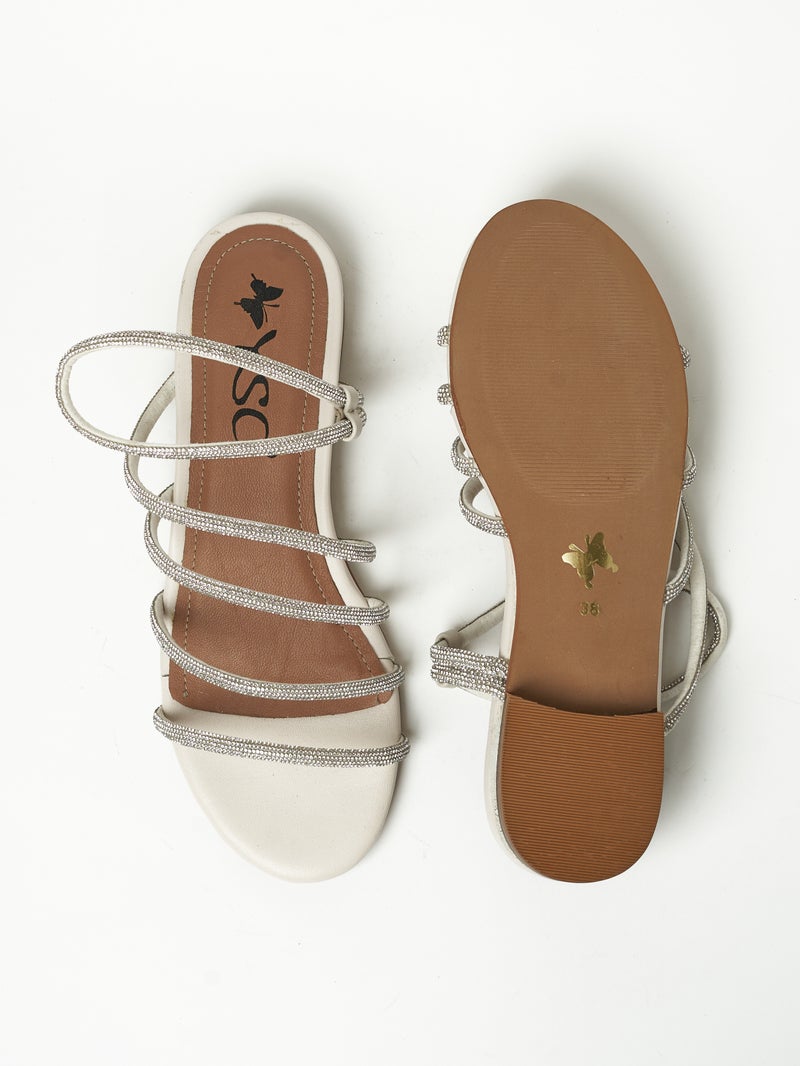 Y.so Women's Flat Slip-On Sandals – Comfortable & Stylish Everyday Footwear - Image 5