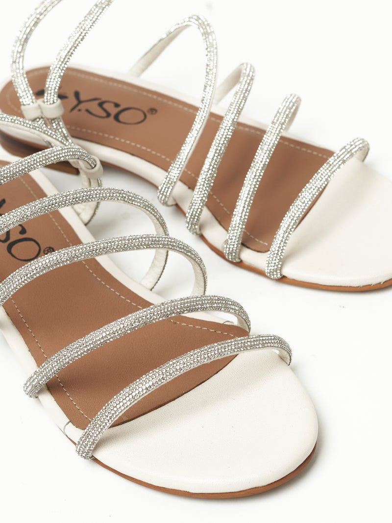 Y.so Women's Flat Slip-On Sandals – Comfortable & Stylish Everyday Footwear - Image 4