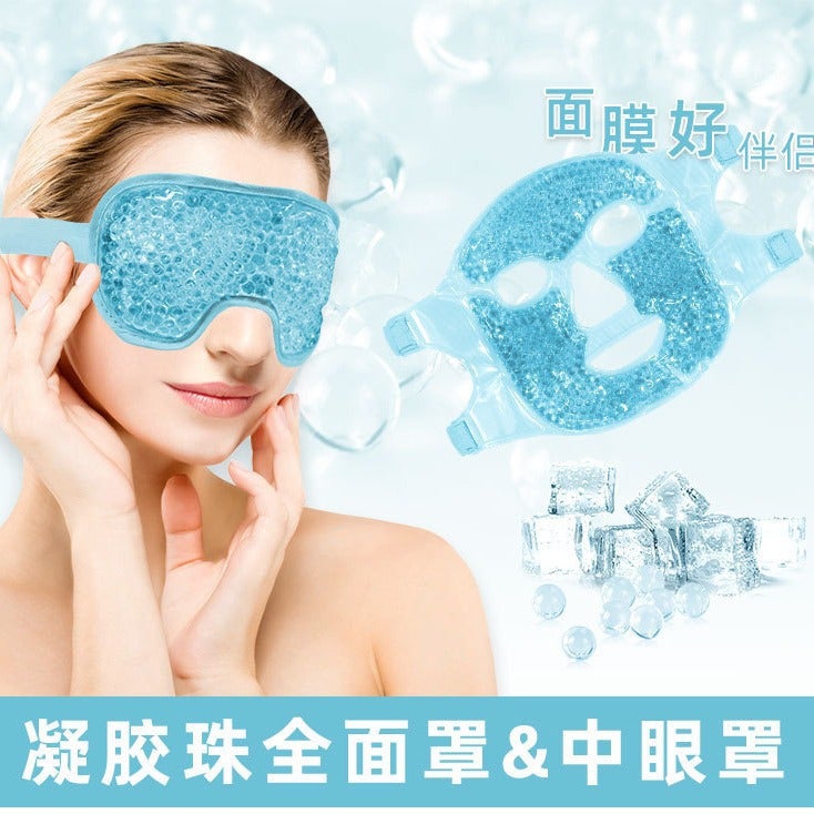 PVC Gel Eye Mask for Cold and Hot Therapy Sleep Mask - Image 2