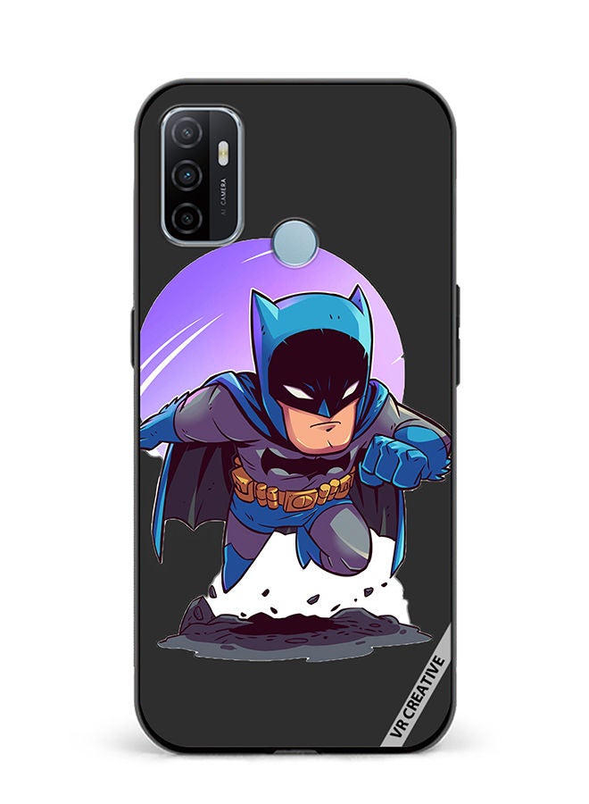 VR CREATIVE Protective Case Cover For Oppo A53 Superhero Batman Design Multicolour - Image 1