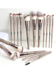 MAANGE 18 Pcs Makeup Brush Set, Foundation Powder Blush Concealer Contour Blend Brush,  - Image 5