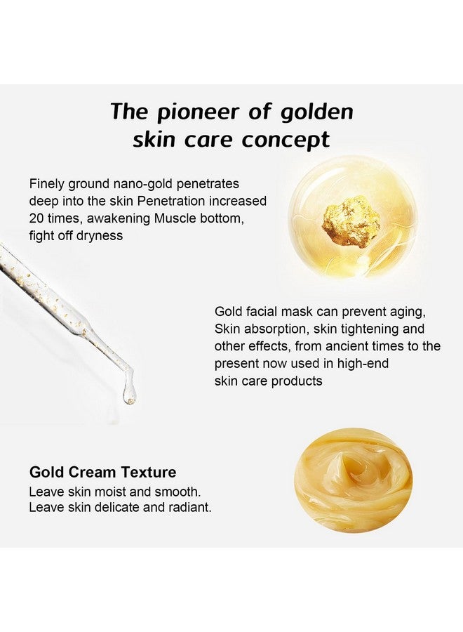 Rednow Gold Foil Peeloff Maskgold Peel Off Face Mask Antiwrinkle98.4% Golden Peel Off Maskantiaging Gold Face Mask For Moisturizingremoves Blackheadsreduces Fine Linescleans Pores(2Pcs) - Image 5