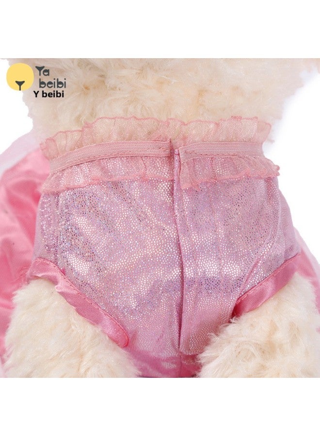 Personalized Electric Rope With Sunglasses Puppies Children Love Gifts Can Sing Walking Pet Toys-Color:JM-1935 Pink-Specifications: Ordinary Battery  - Image 4