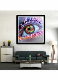 Excefore Diamond Painting Kits for Adults Kids DIY 5D Eye Round Full Drill Crystal Rhinestone Embroidery Paintings Gem Art Kit Home Wall Decor Gifts(30x30cm)  - Image 3