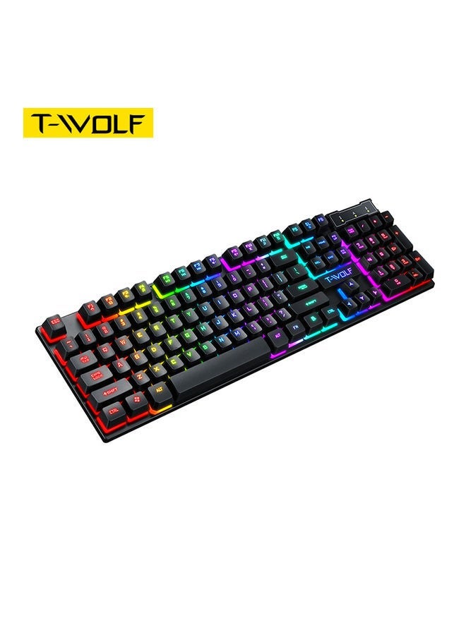 NIBEMINENT Wired Gaming Keyboard Black  - Image 2