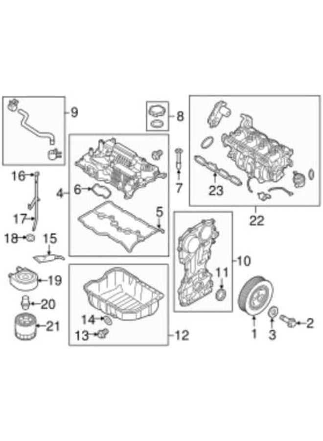 HYUNDAI Genuine 26300-35504 Oil Filter - Image 5