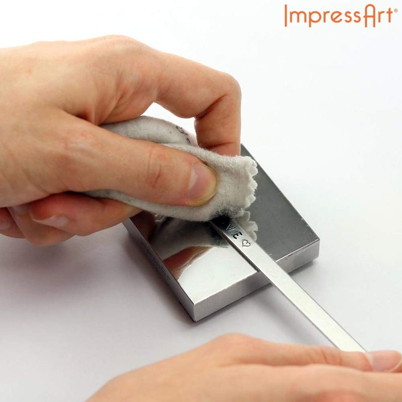 ImpressArt إمبريس آرت - قلم طلاء معدني لتخريم المعادن ونقش المجوهرات DIY حبر أكريليك (أسود) - Image 5