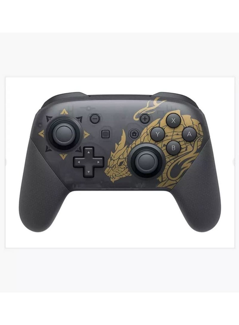 Wireless Bluetooth Switch Controller Gamepad Joystick for N Switch Pro or OLED, Rise of Dragon Theme - Image 1