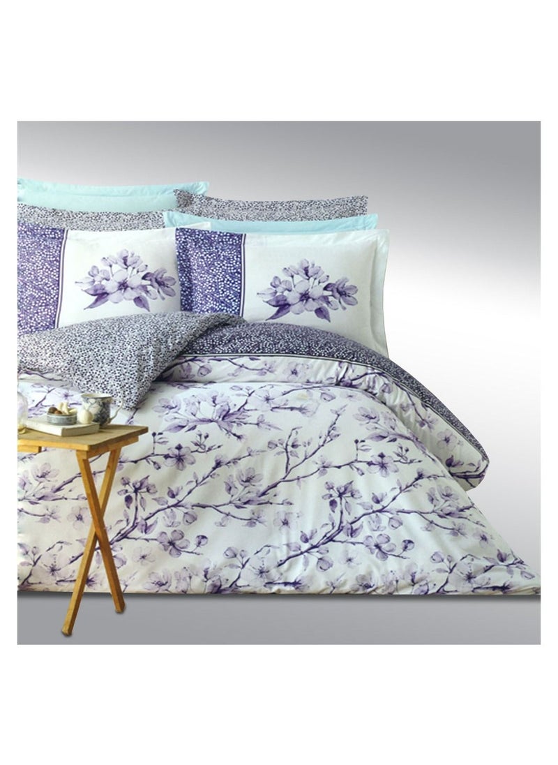 Family Bed Coverlet Set 100% cotton 3 pieces size 240 x 240 cm model 1020 from Family Bed  - Image 2
